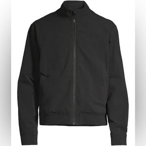 ALO YOGA Co-Op Bomber Jacket Black - MEDIUM